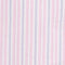 Stripe Blouson Sleeve Embellished Tie-Front Top