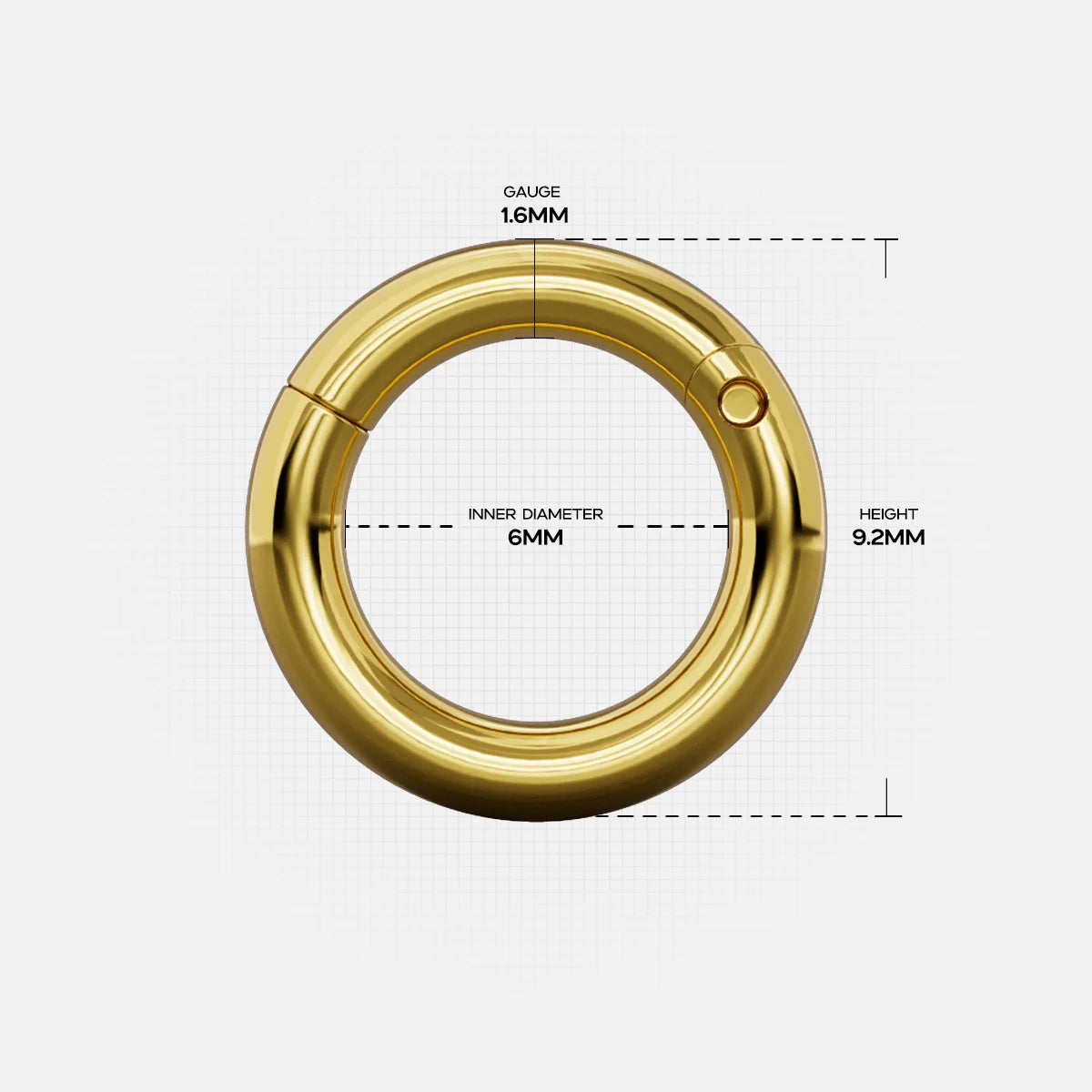 CHROMATIC LOOP RING STACKS (5PCS)