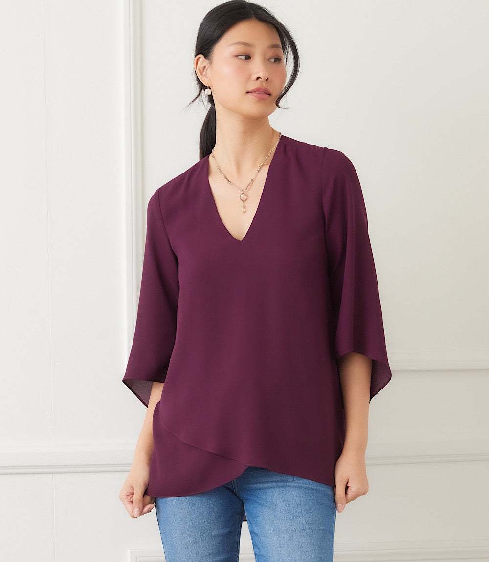 Bracelet Sleeve Asymmetric Top