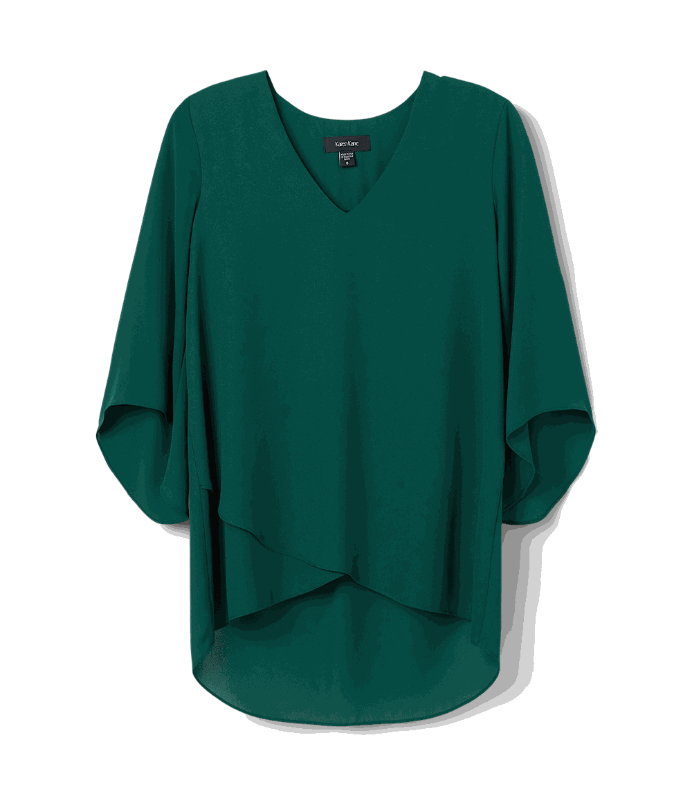 Bracelet Sleeve Asymmetric Top