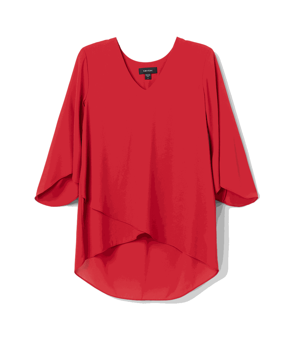 Bracelet Sleeve Asymmetric Top