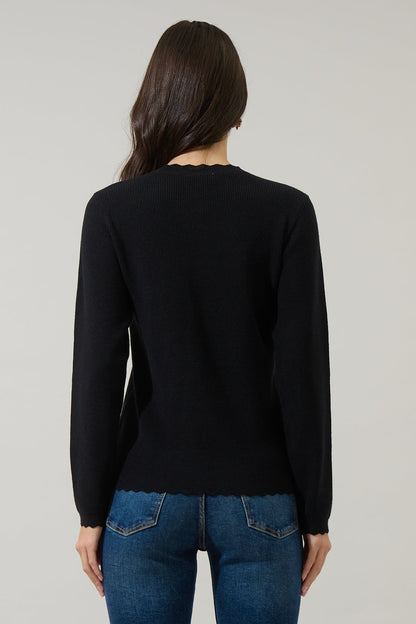 Debby Scallop Sweater
