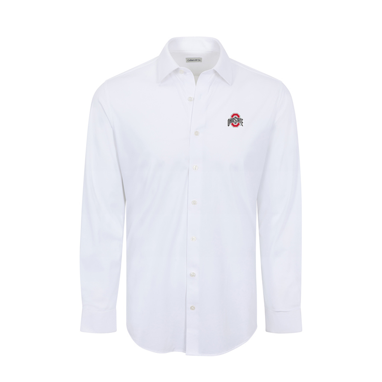 Ohio State Apex Performance Dress Shirt White