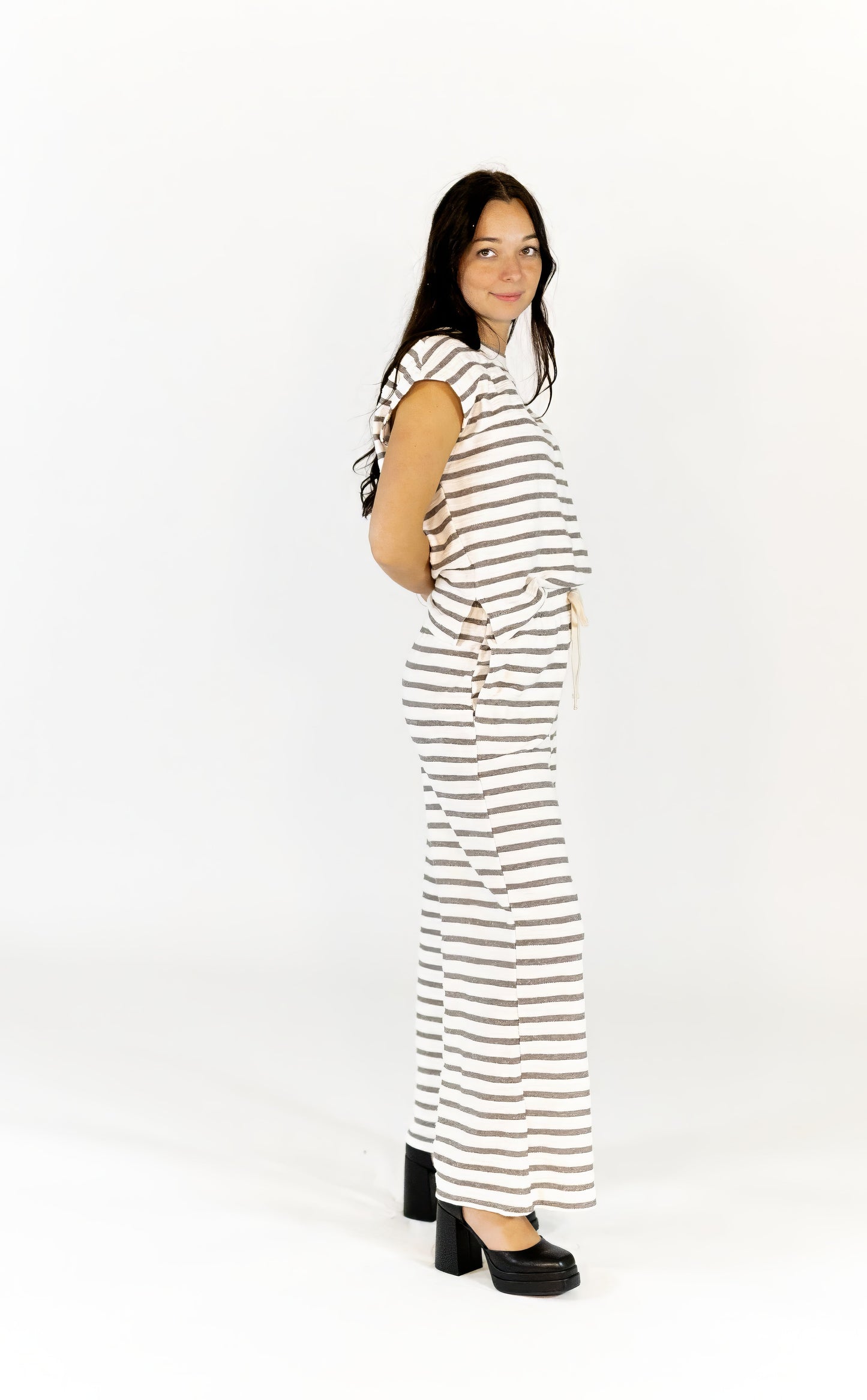 Chrissy Striped Set