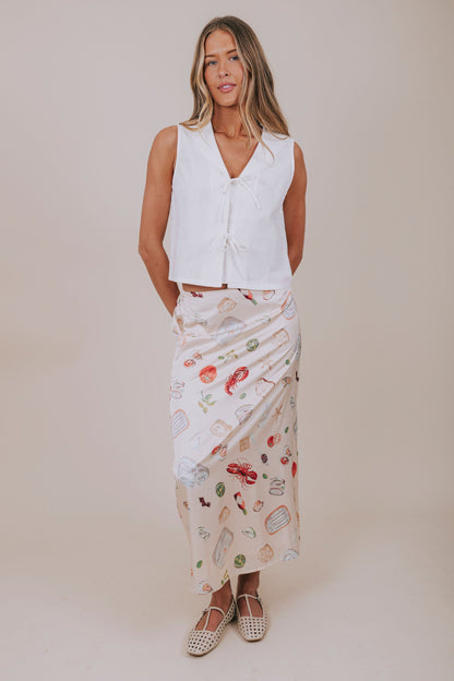 Coastal Picnic Skirt