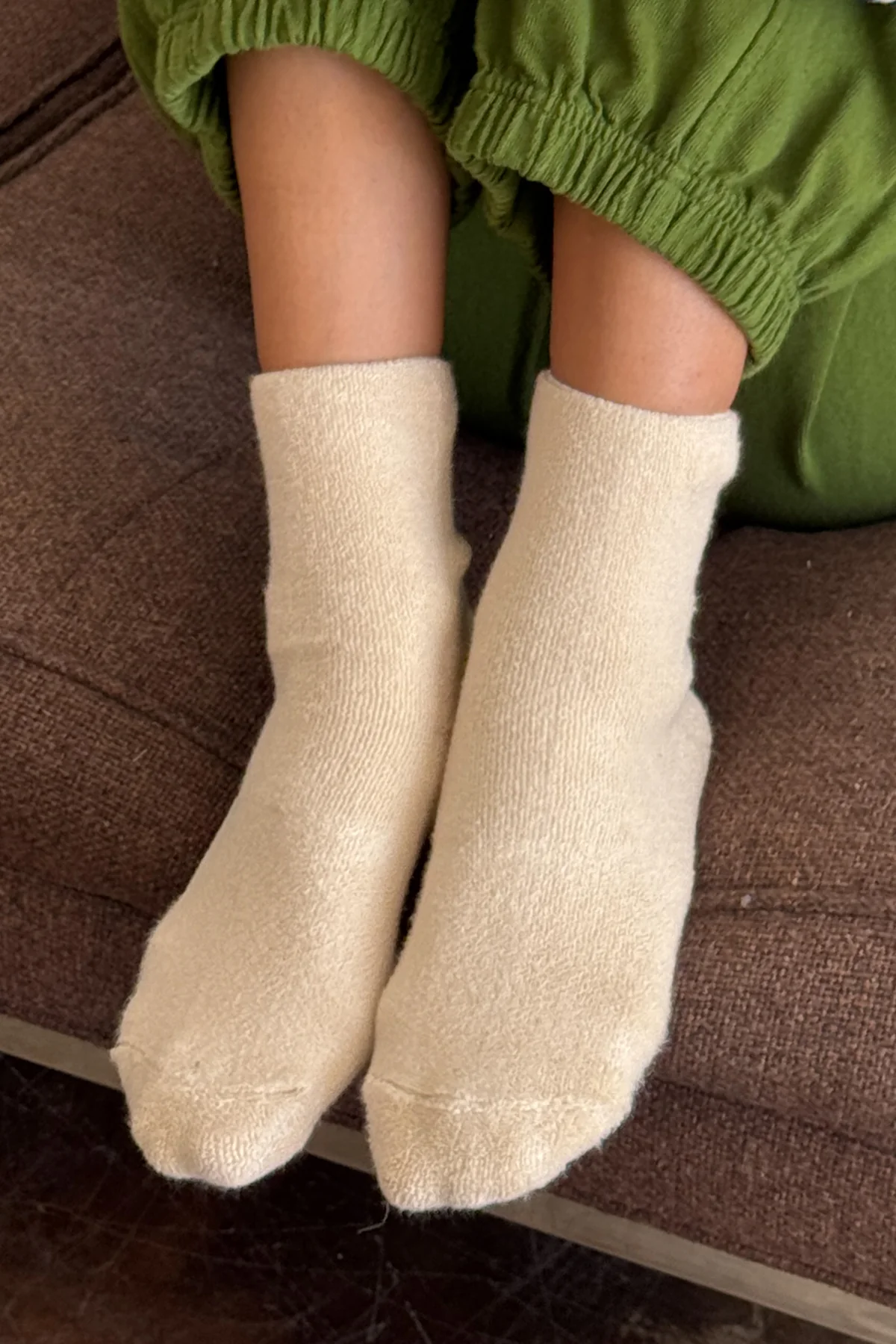 Le Bon Shoppe Cloud Socks - Ecru