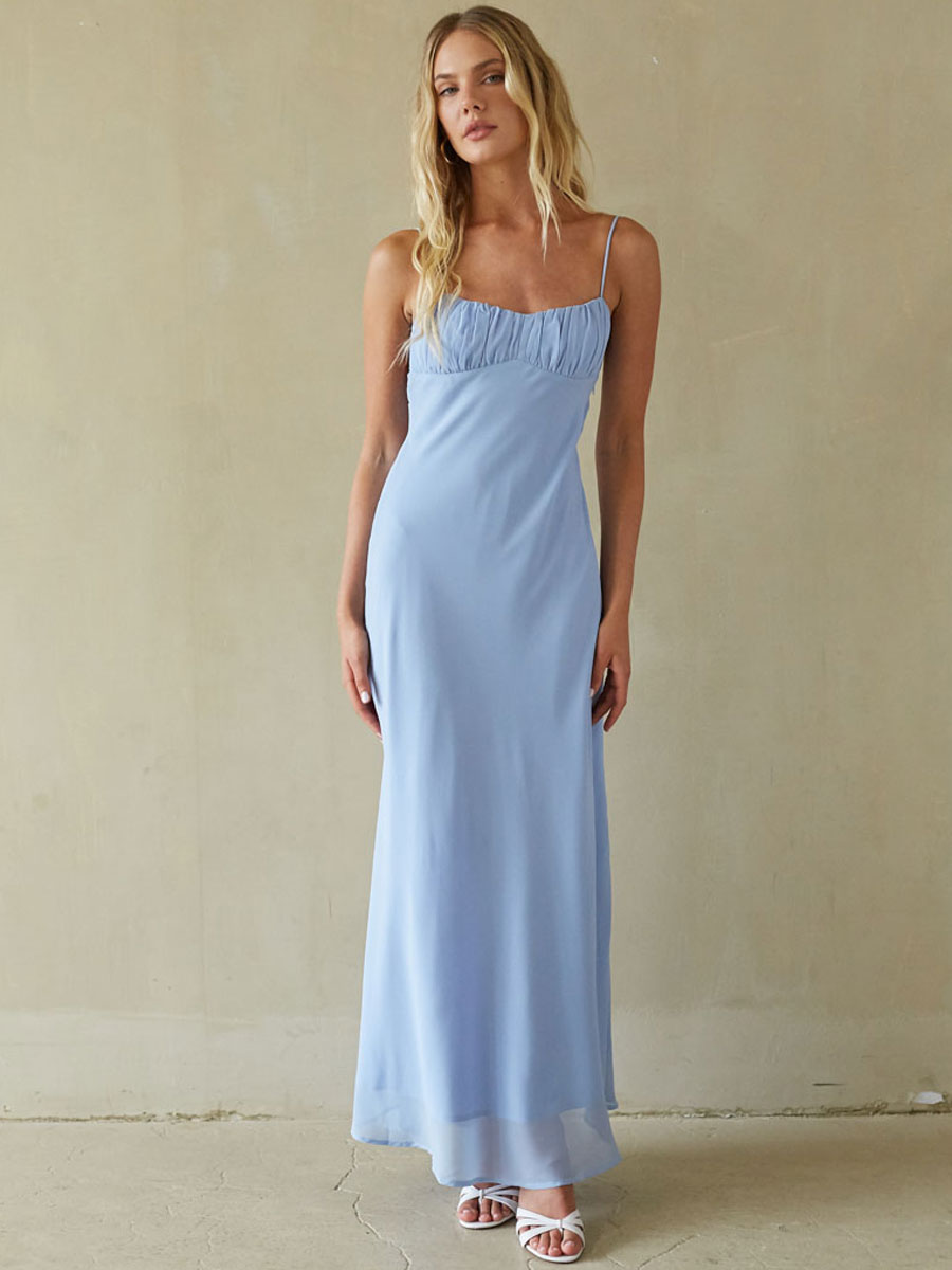 McKall Chiffon Maxi Dress