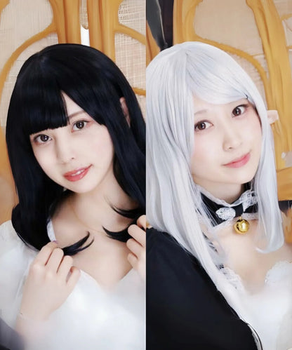セミロングワンカールウィッグ